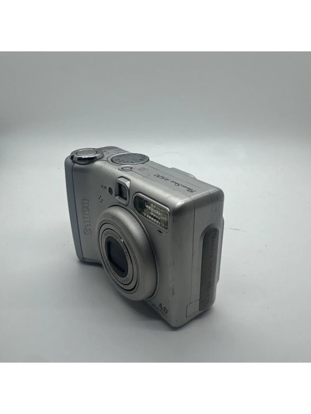 Canon PowerShot A520 4.0MP 4x Optical Zoom Digital Camera Silver - SP2